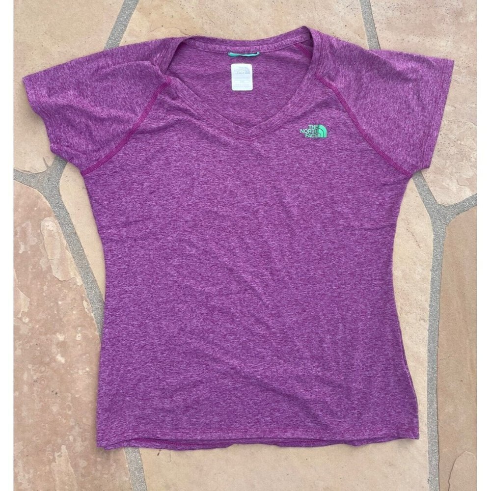 The North Face Women's Purple V-Neck Top